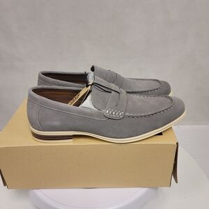 Steve Madden Men's Gray Slip-On Loafers